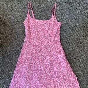 Pink Floral Sundress